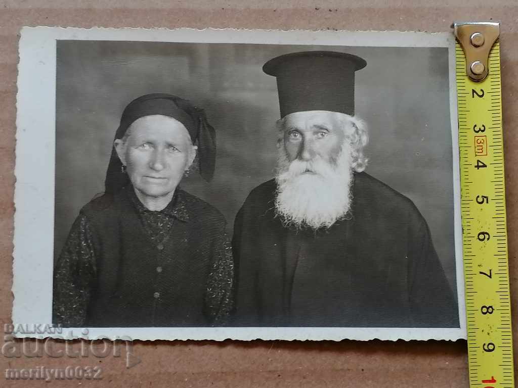 Delivery of Old photo PHOTO priest father grandfather pop popadya Delivery of Old photo PHOTO priest father grandfather pop popadya