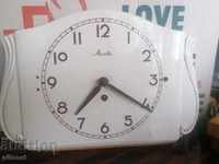 Collectible wall porcelain clock MAUTHE