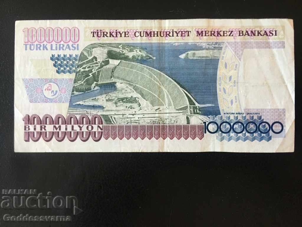 Turkey 1000000 Lirasi 1970 (1995) Pick 209 Ref 6331 with price 12.00 BGN | € 6.14 Turkey 1000000 Lirasi 1970 (1995) Pick 209 Ref 6331 with price 12.00 BGN | € 6.14