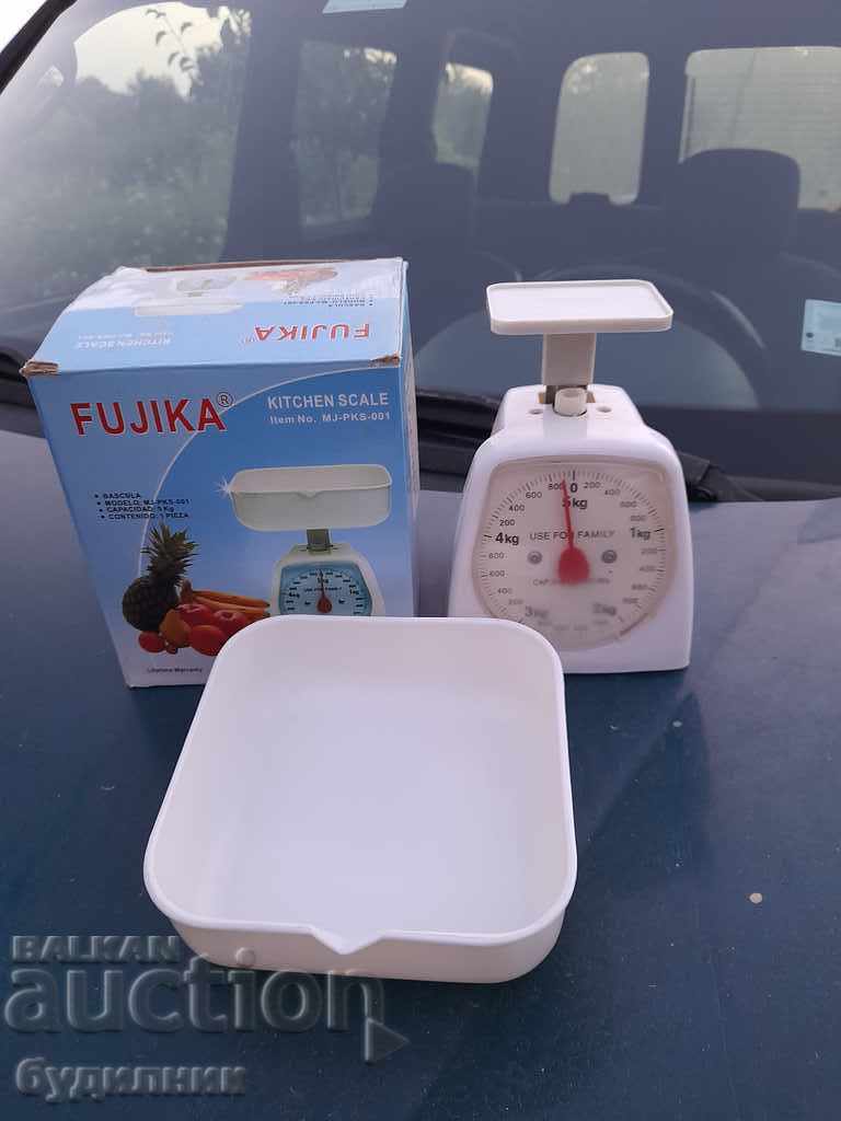 New Retro Kitchen Scale "FUJIKA" (perfectly working) - 5 New Retro Kitchen Scale "FUJIKA" (perfectly working) - 5