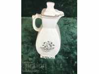 Sticla de ulei - Cehoslovacia, cu capac