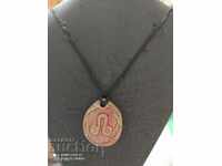 Necklace pendant Leo