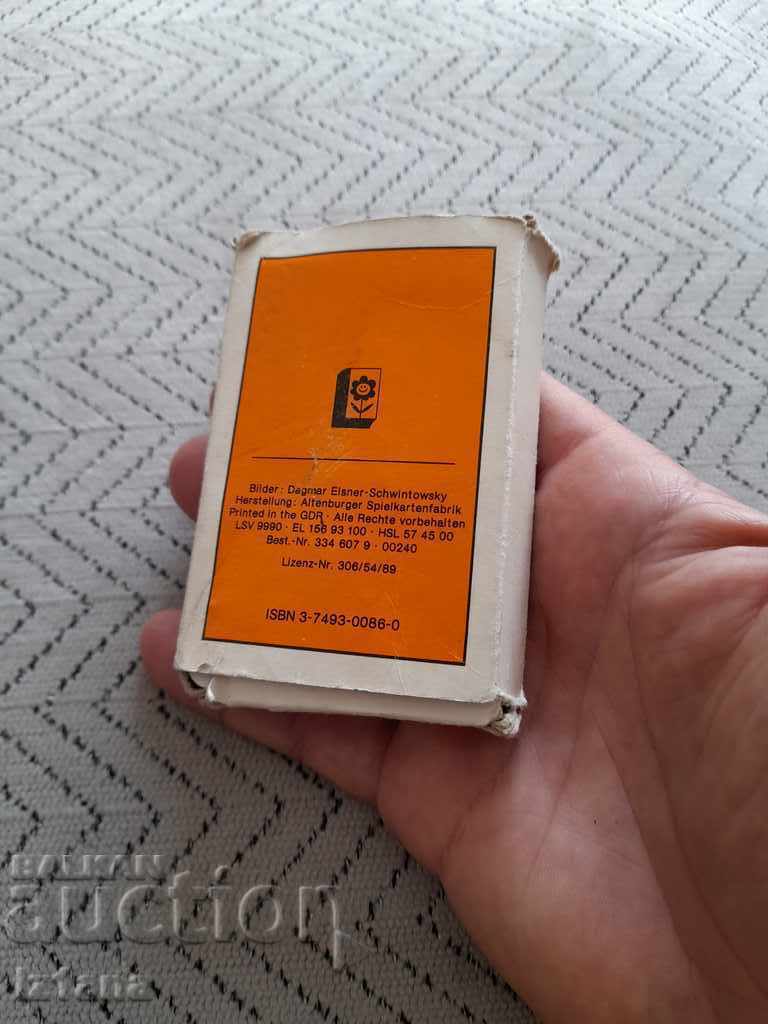 Old children's playing cards with price 16.00 BGN | € 8.18