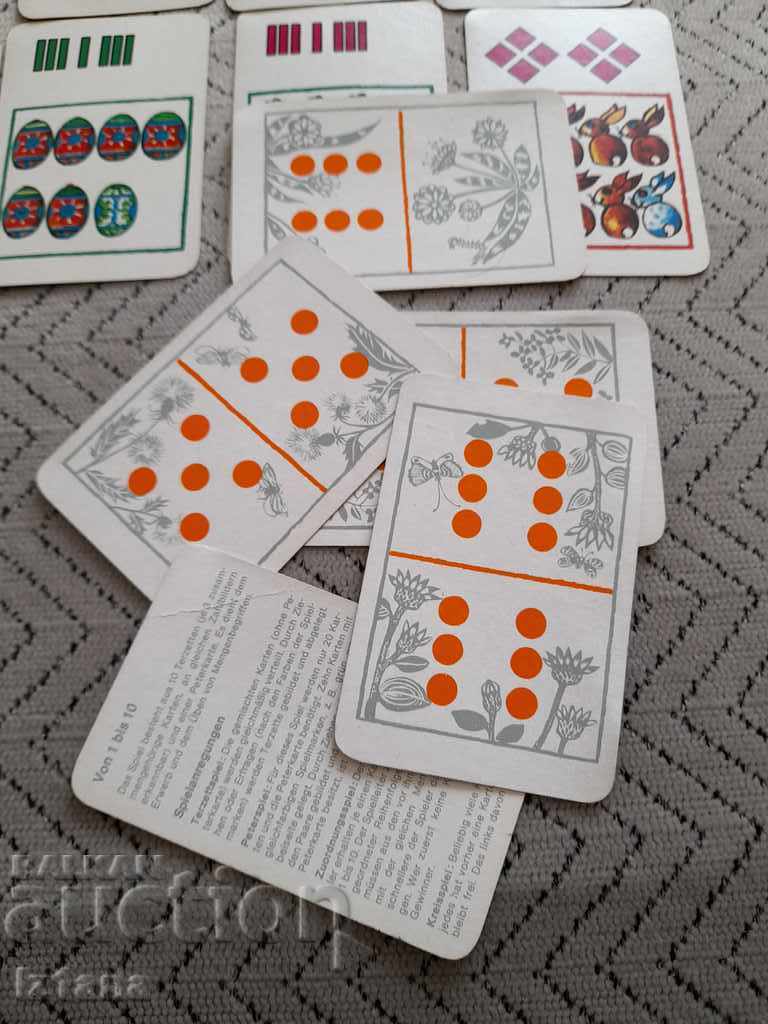 Old children's playing cards - 7