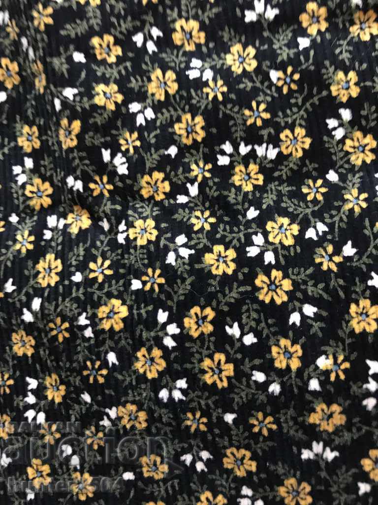 Velvet fabric, 230/90 cm, cotton, rips, USSR with price 34.95 BGN | € 17.87 Velvet fabric, 230/90 cm, cotton, rips, USSR with price 34.95 BGN | € 17.87