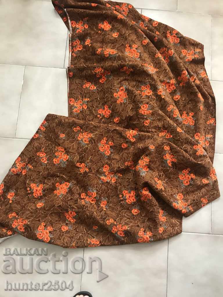 Velvet fabric, cotton 240 / 60sn USSR