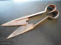 Old forged scissors