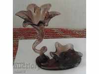 O vază de sticlă frumoasă