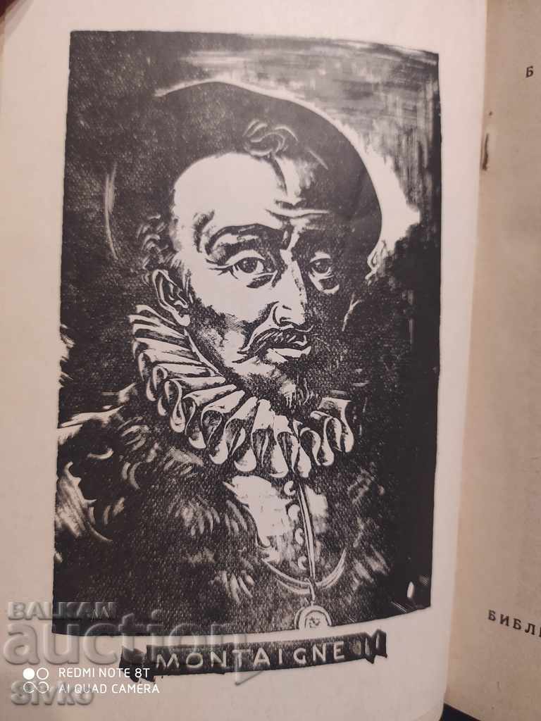 Delivery of The Immortal Thoughts of Montaigne by Atanas Dalchev before 1945 Delivery of The Immortal Thoughts of Montaigne by Atanas Dalchev before 1945