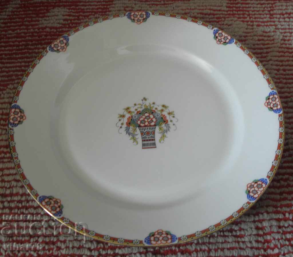 OLD LARGE PORCELAIN PLATE with price 44.99 BGN | € 23.00