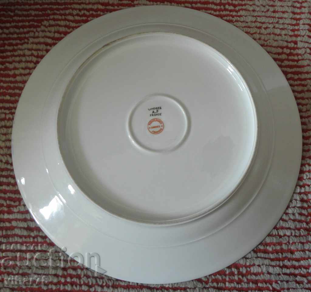 Delivery of OLD LARGE PORCELAIN PLATE