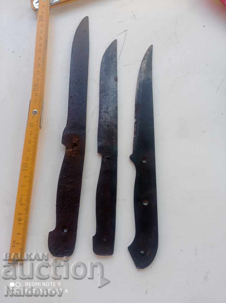Lot old knives