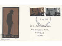 1965. Great Britain. Sir Winston Spencer Churchill. Envelope.
