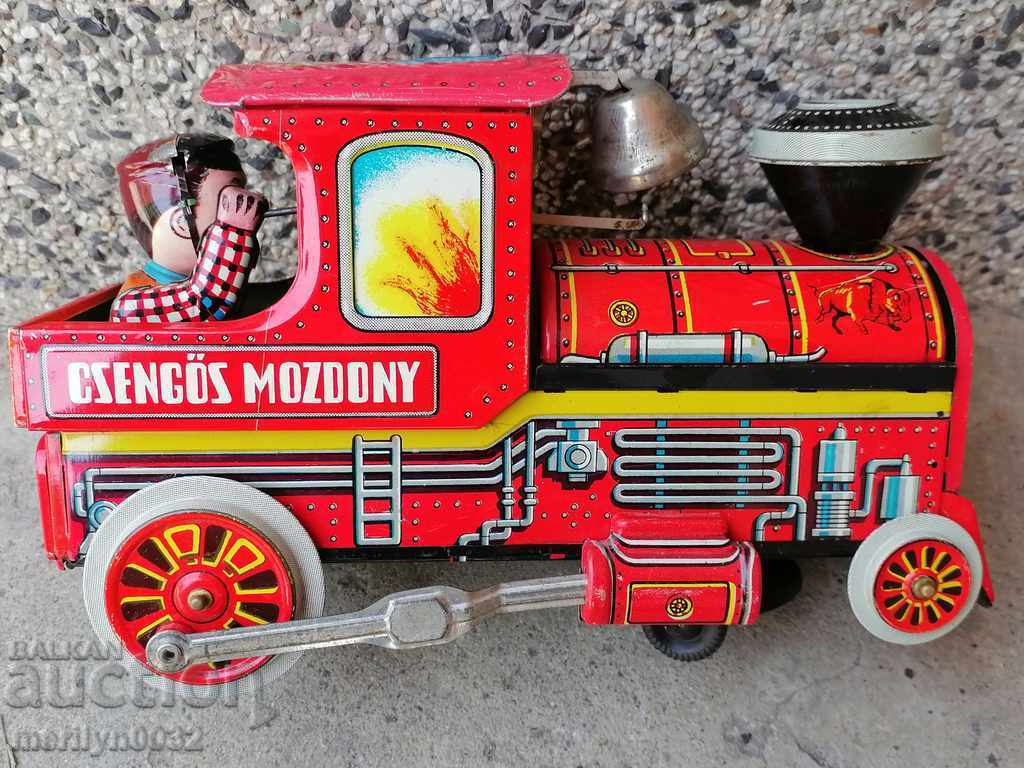 Τραίνο παιχνιδιών λαμαρίνας με τιμή 63.00 BGN | € 32.21 Τραίνο παιχνιδιών λαμαρίνας με τιμή 63.00 BGN | € 32.21