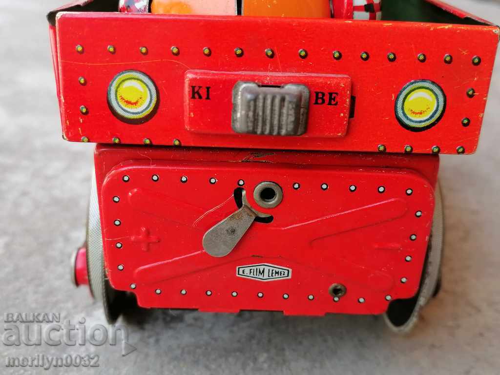 Παράδοση Τραίνο παιχνιδιών λαμαρίνας Παράδοση Τραίνο παιχνιδιών λαμαρίνας