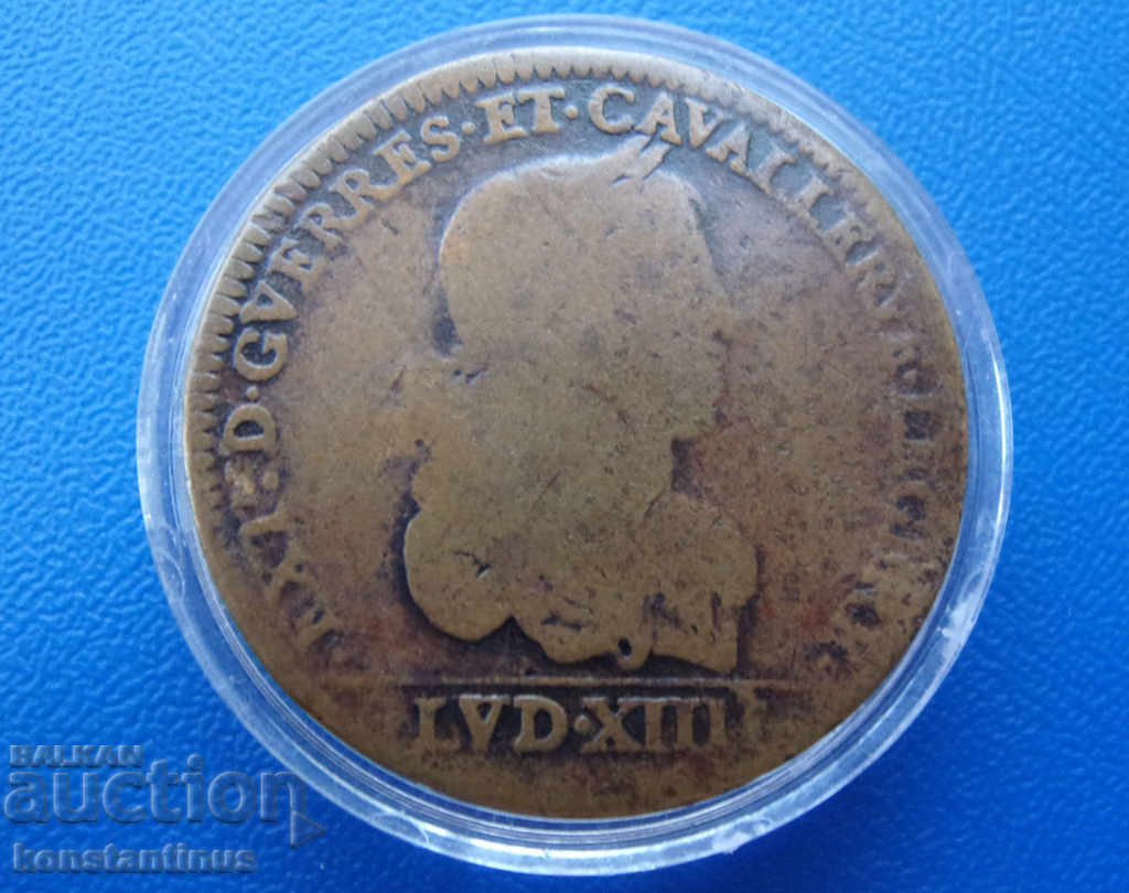 Франция Луи XIV Лиард 1654 Rare с цена € 10.23 | 20.01 лв. Франция Луи XIV Лиард 1654 Rare с цена € 10.23 | 20.01 лв.