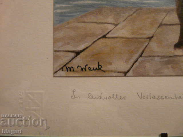 Watercolor - "Faithful friend" - 5