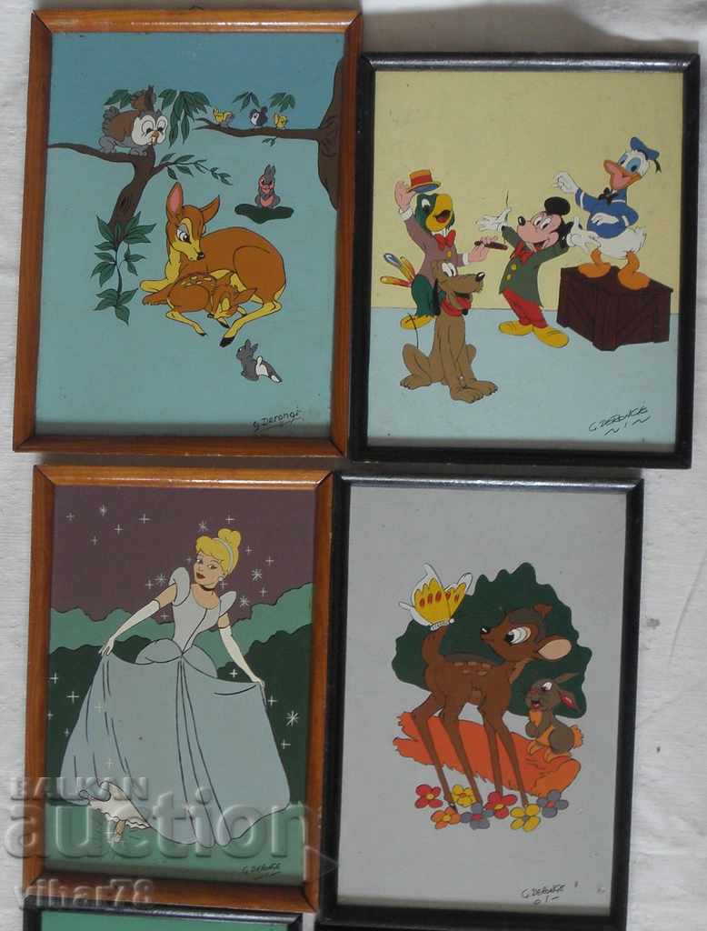 Lot of 6 pcs. Disney hero pictures with price 599.99 BGN | € 306.77 Lot of 6 pcs. Disney hero pictures with price 599.99 BGN | € 306.77
