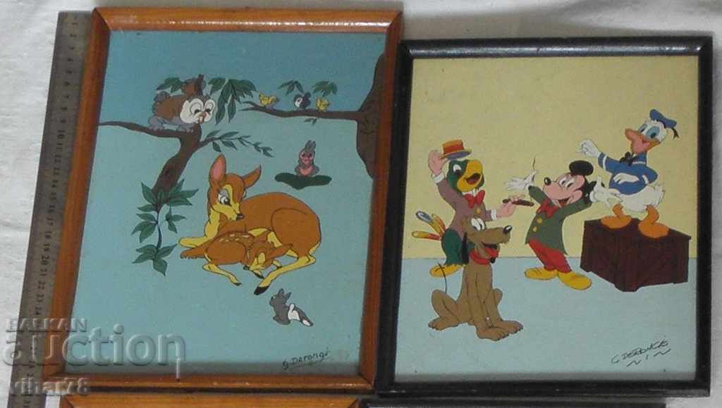 Lot of 6 pcs. Disney hero pictures - 5 Lot of 6 pcs. Disney hero pictures - 5