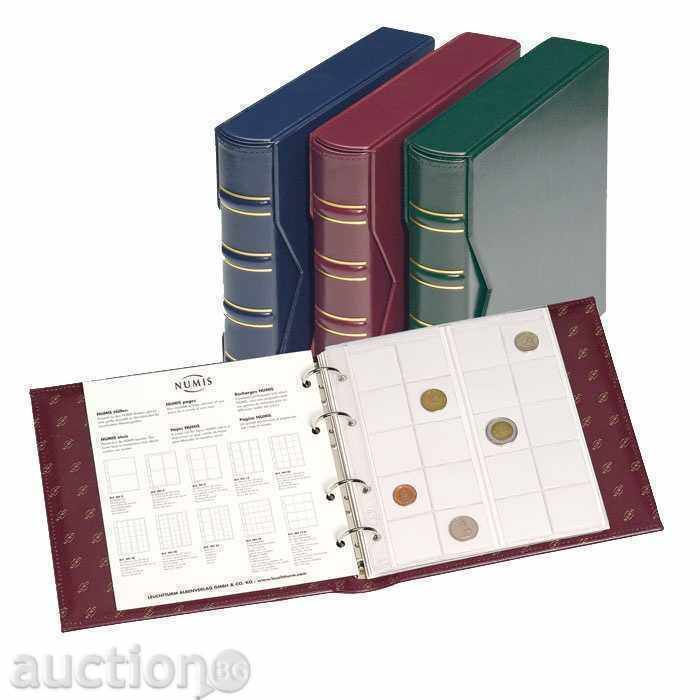 Album "NUMIS" LUX folder cu caseta - Leuchtturm, Germania/3499. cu preț 61.89 BGN | € 31.64