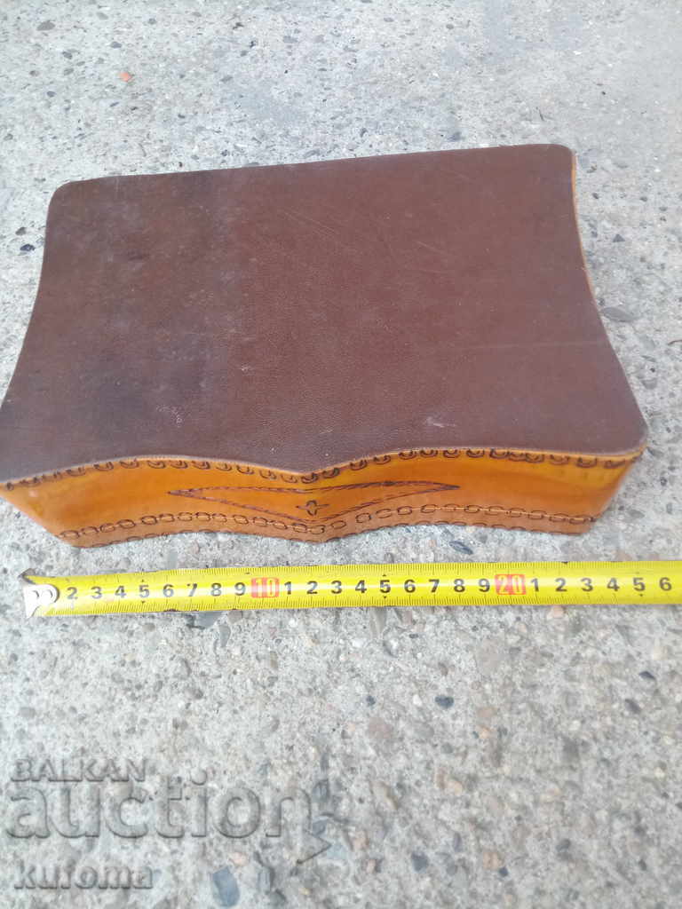 Delivery of An old wooden pencil box Delivery of An old wooden pencil box