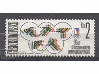 1986 Τσεχοσλοβακία. 90 χρόνια Ολυμπιακής Επιτροπής της Τσεχοσλοβακίας