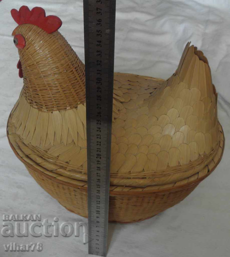 Auction  egg basket