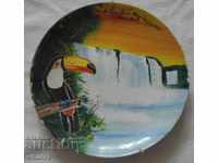 Painted plate can also be used for a wall
