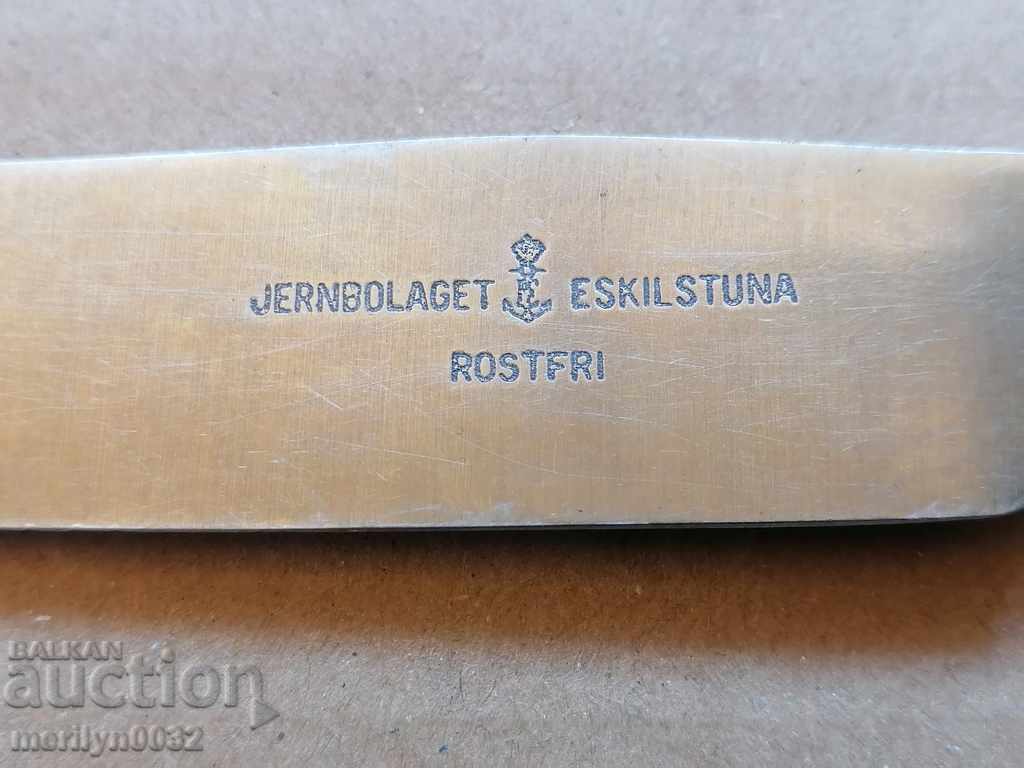 Παλαιό μαχαίρι με σημάδια και κόκαλα οστών με τιμή 42.00 BGN | € 21.47 Παλαιό μαχαίρι με σημάδια και κόκαλα οστών με τιμή 42.00 BGN | € 21.47