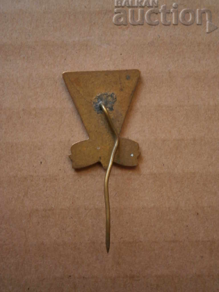 Delivery of ancient enameled badge badge CHOIR KAVAL Delivery of ancient enameled badge badge CHOIR KAVAL