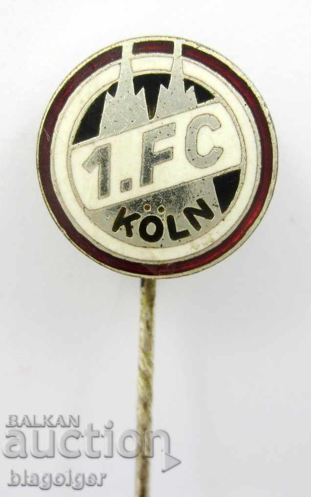 Old Football Badge - FC Cologne Germany - Enamel