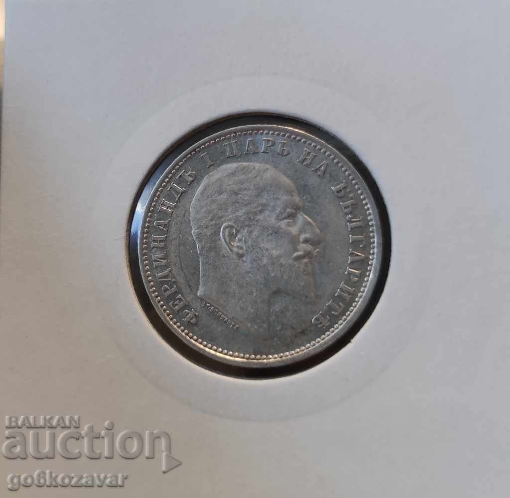 Livrarea Bulgaria 1 lev 1910 argint. Pentru colectie!