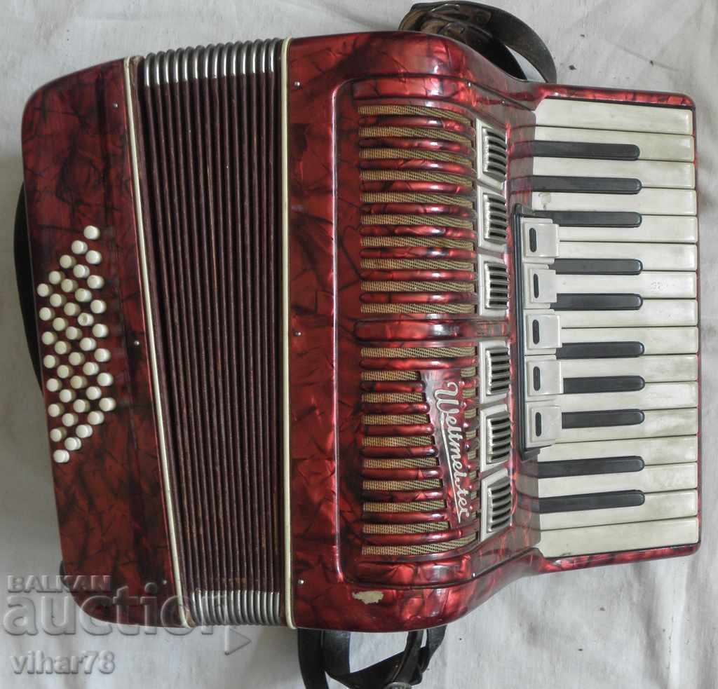 Accordion "Weltmeister Stella" 40 bass - 7 Accordion "Weltmeister Stella" 40 bass - 7
