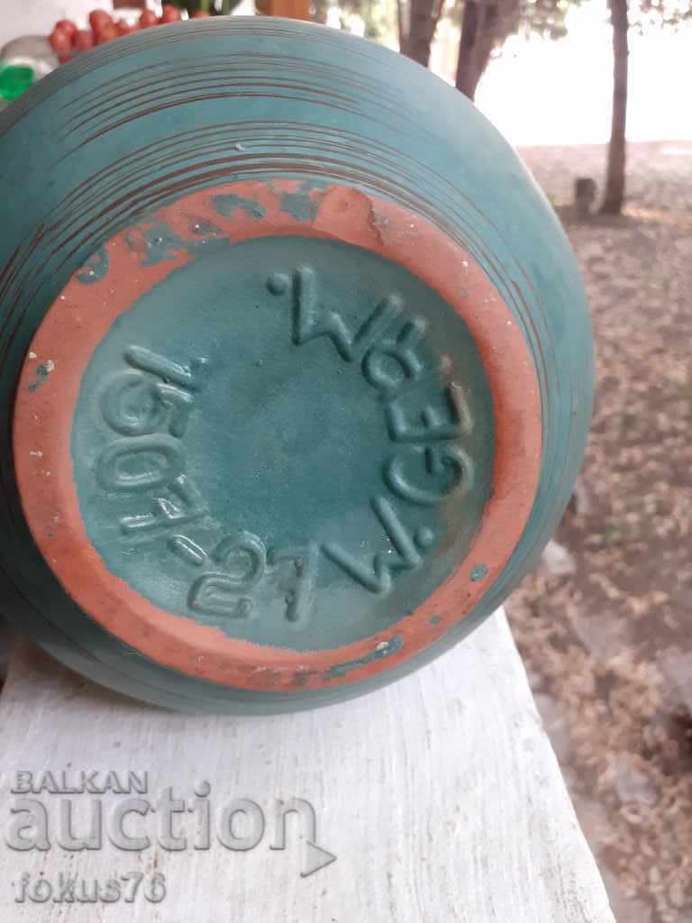 Auction Great beautiful vase of German ceramics Auction Great beautiful vase of German ceramics