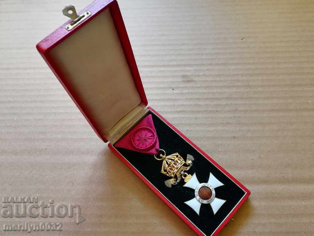 Auction Order of Saint Alexander 4 degree Kingdom of Bulgaria box Auction Order of Saint Alexander 4 degree Kingdom of Bulgaria box
