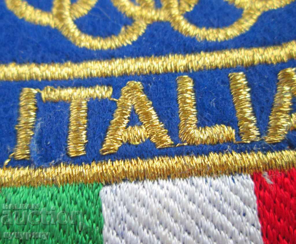 Old Italian Olympic embroidered stripe Olympics with price 20.00 BGN | € 10.23 Old Italian Olympic embroidered stripe Olympics with price 20.00 BGN | € 10.23