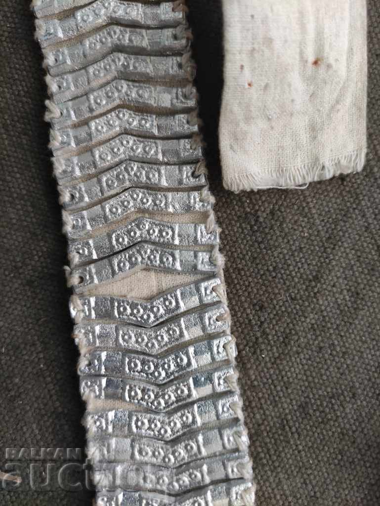 Selling belts with buckles for traditional costume, from aluminum NRB - 5