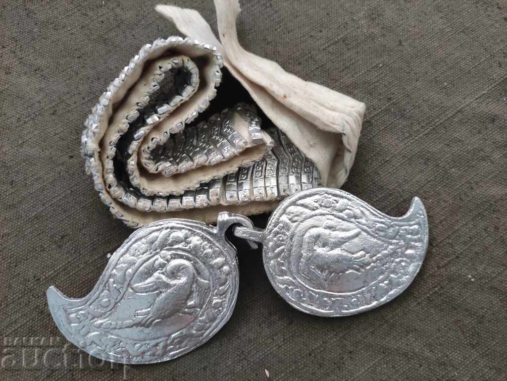 Selling belts with buckles for traditional costume, from aluminum NRB - 7