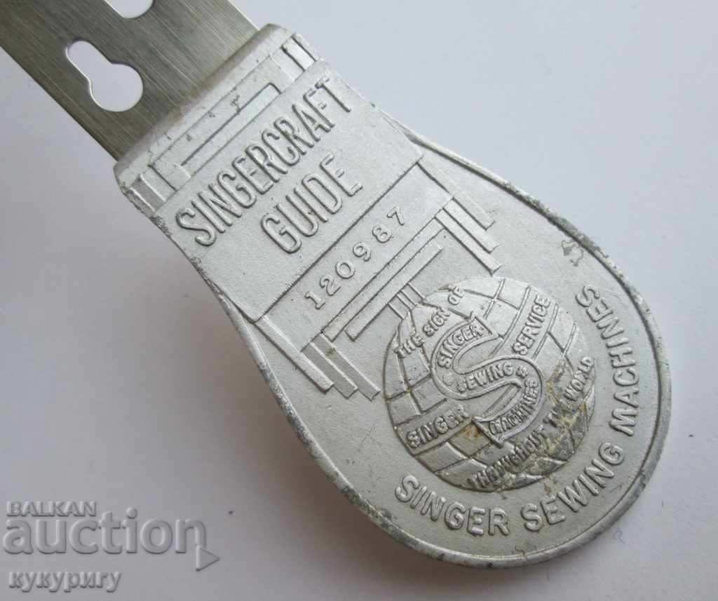 Old knife machine for working with wool thread Singer SINGER - 5 Old knife machine for working with wool thread Singer SINGER - 5