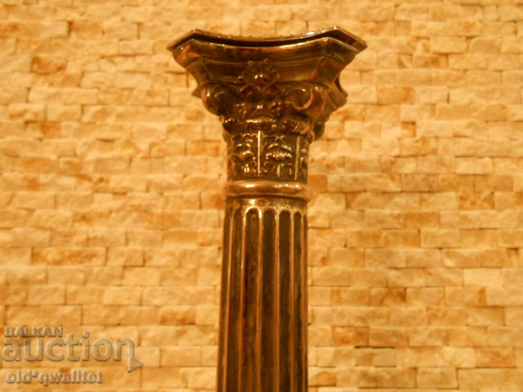 Silver-plated CANDLES, 2 pcs. with STAMPS with price 497.00 BGN | € 254.11 Silver-plated CANDLES, 2 pcs. with STAMPS with price 497.00 BGN | € 254.11