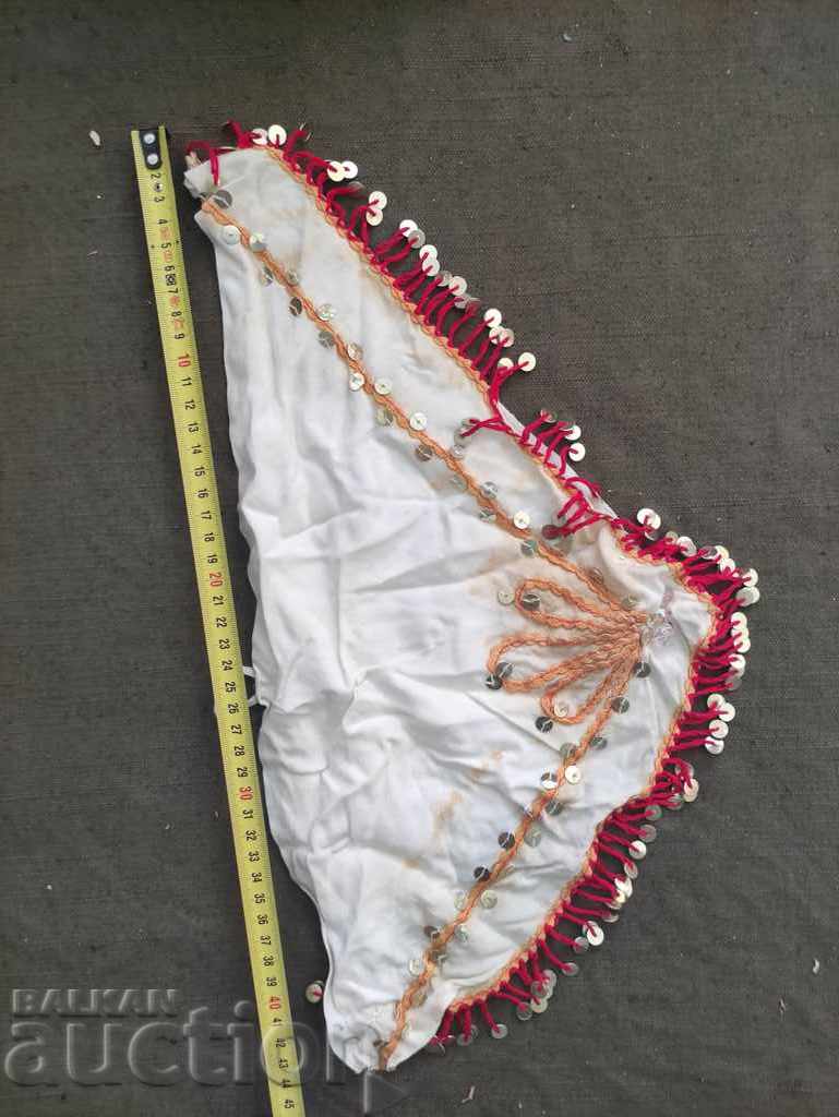 an old handkerchief. Cloth handkerchief