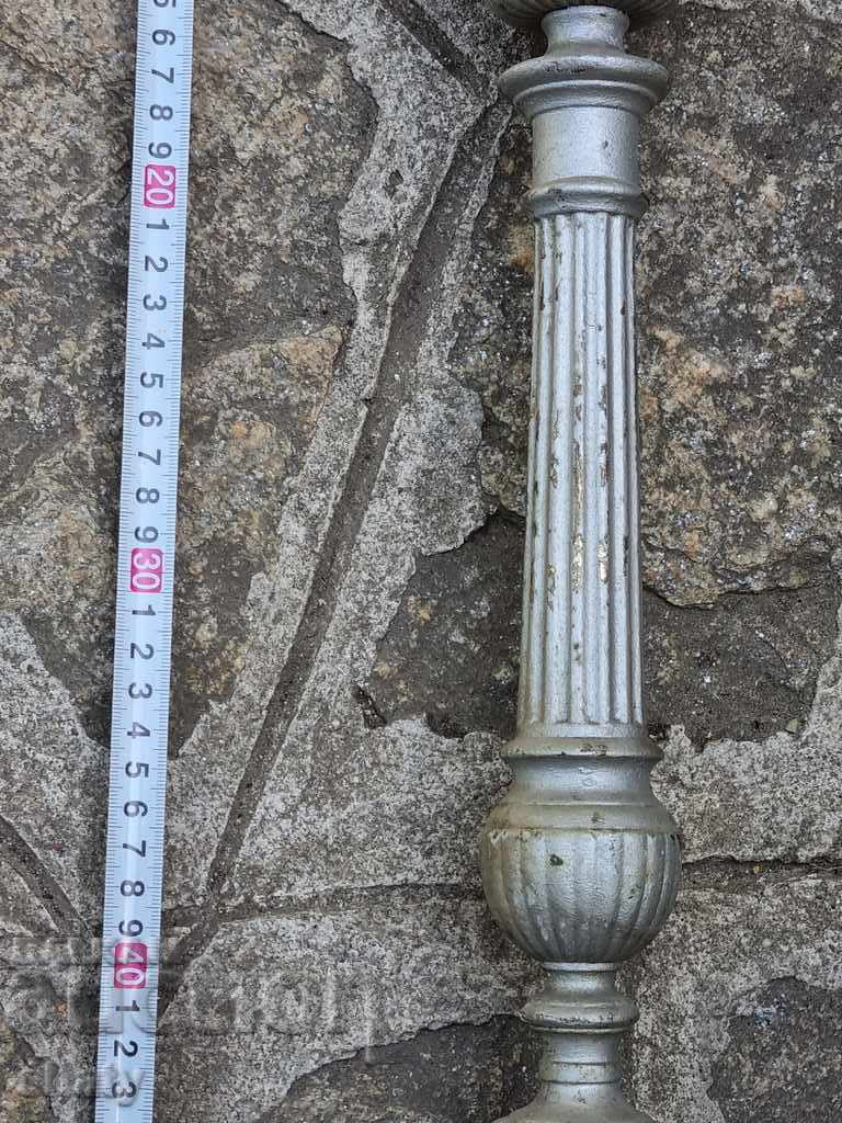 Auction Old church candlesticks Auction Old church candlesticks