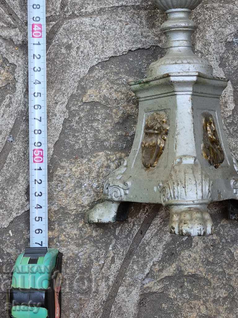 Delivery of Old church candlesticks Delivery of Old church candlesticks