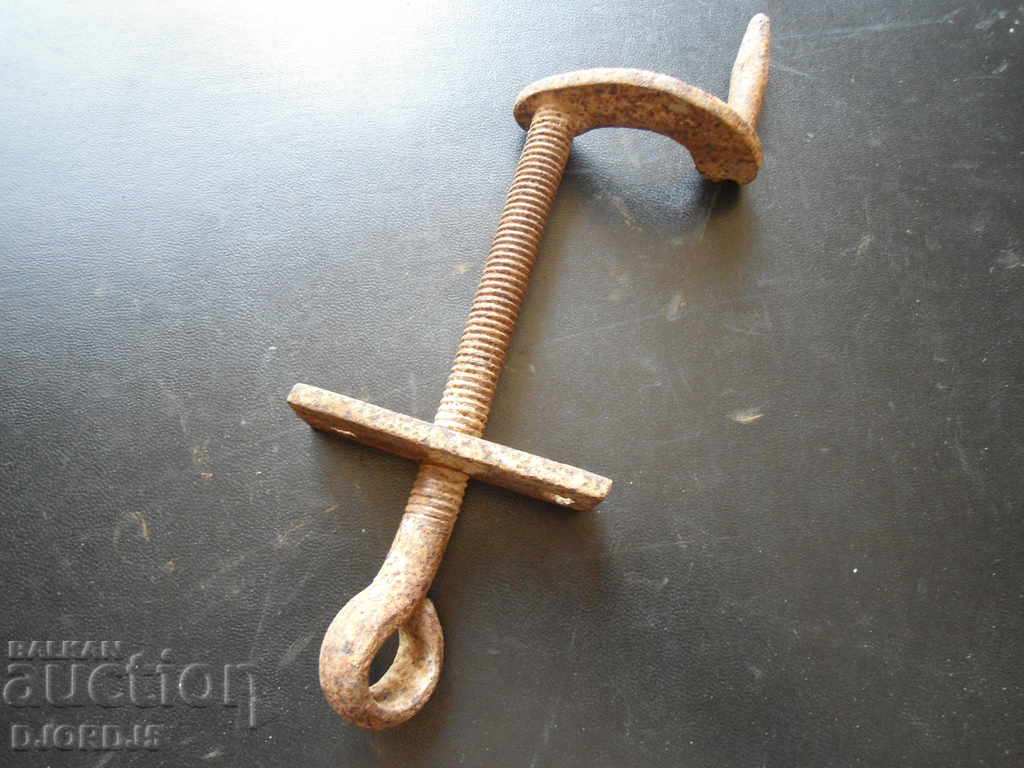 Auction  Old wrought iron