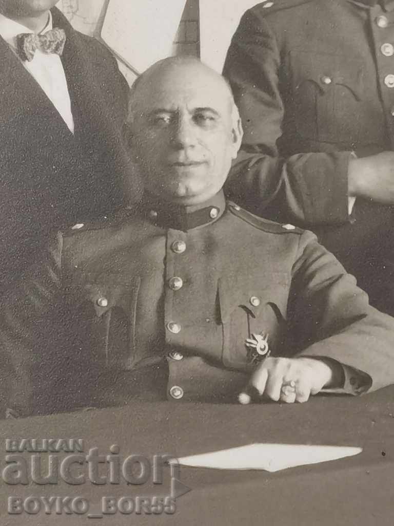 Three Ancient Royal Photos of General Alexander Penev