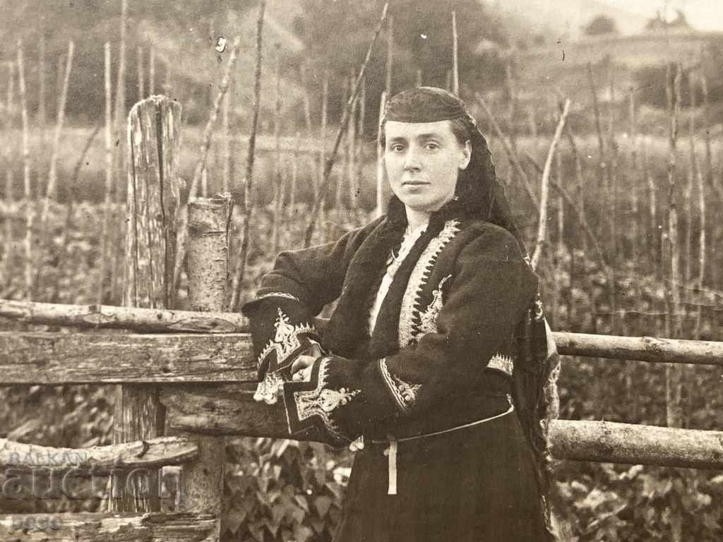 Auction Rhodope costume Chepelare old photo Auction Rhodope costume Chepelare old photo