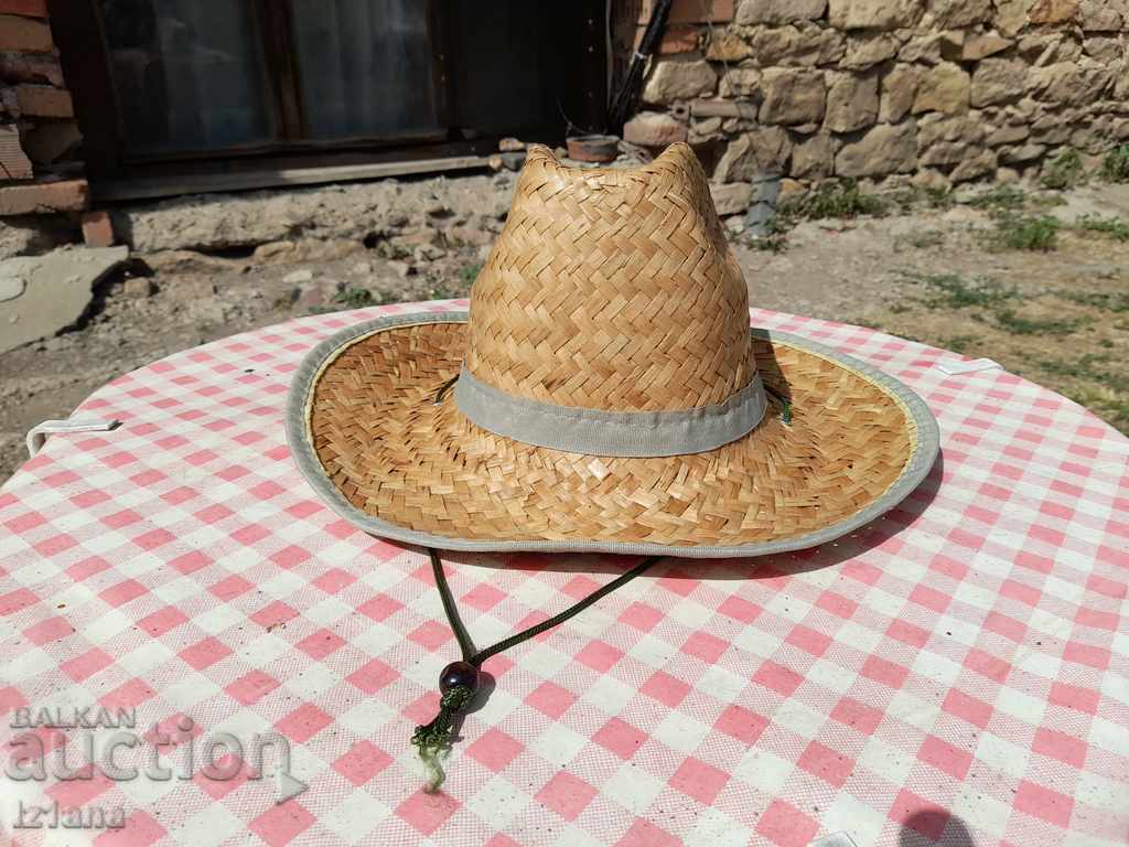 Old straw hat Old straw hat