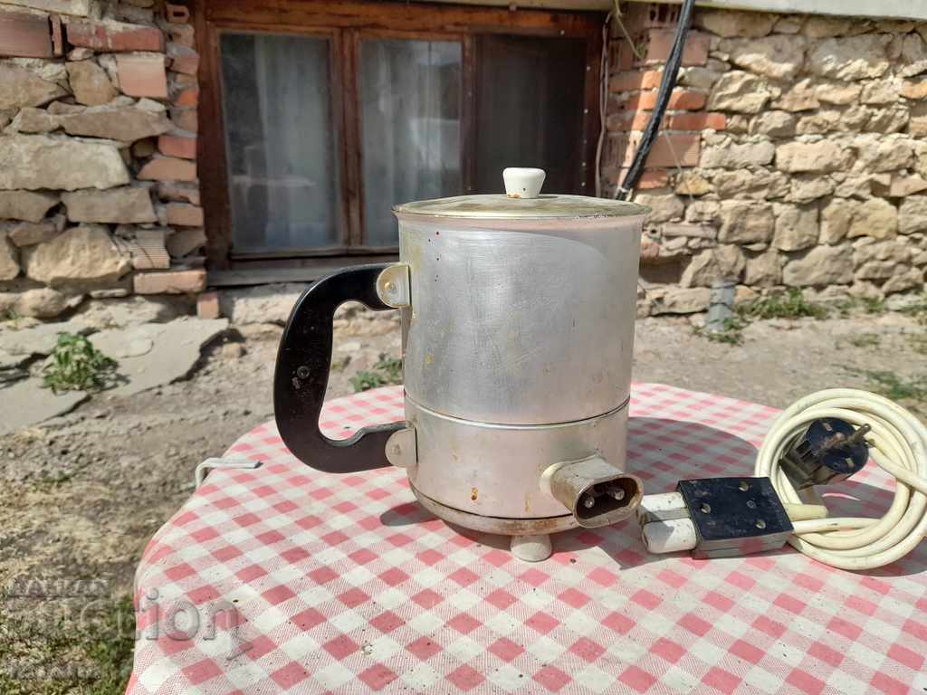 Auction Old aluminum electric kettle Auction Old aluminum electric kettle