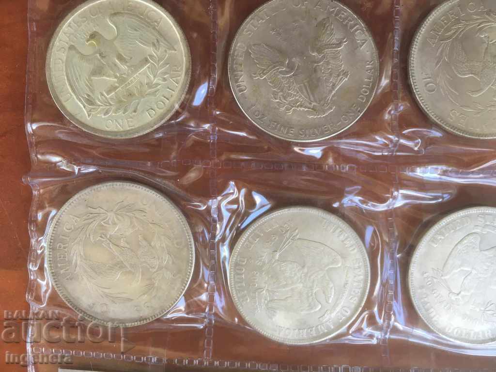 Delivery of COIN COINS DOLLAR REPLICA-8 PCS Delivery of COIN COINS DOLLAR REPLICA-8 PCS