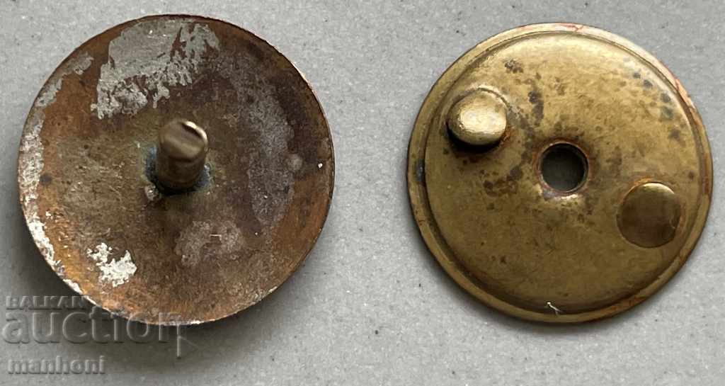 4871 Kingdom of Bulgaria Judge's Union badge enamel screw 30s with price 150.00 BGN | € 76.69 4871 Kingdom of Bulgaria Judge's Union badge enamel screw 30s with price 150.00 BGN | € 76.69